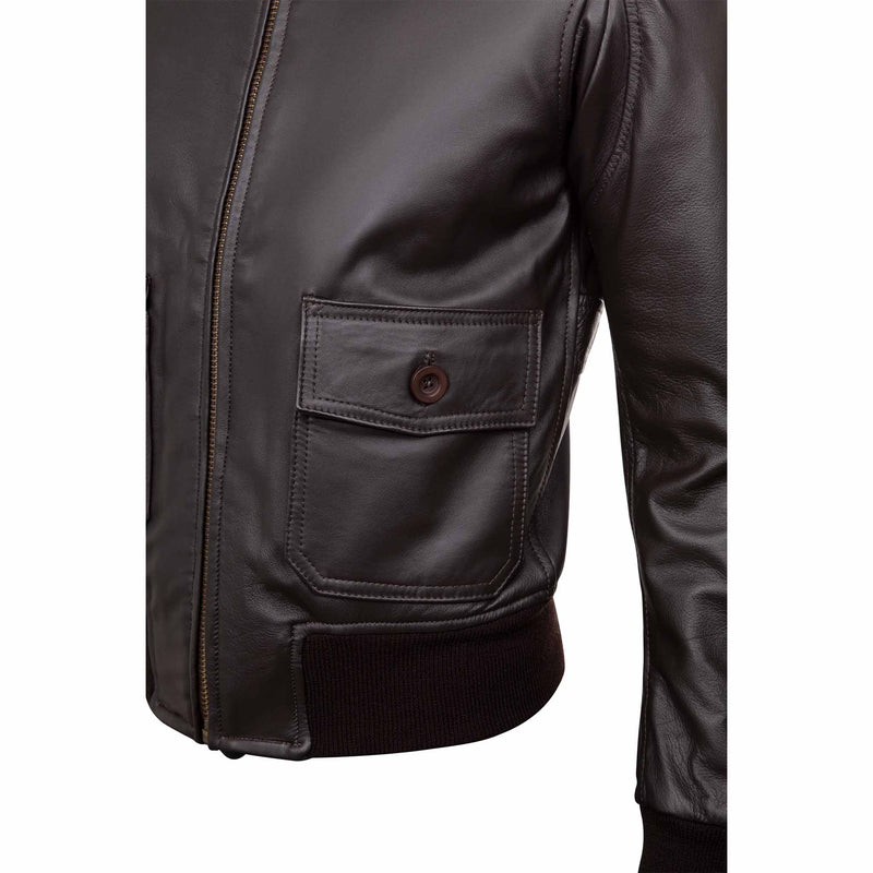 Kamel Leather Jacket
